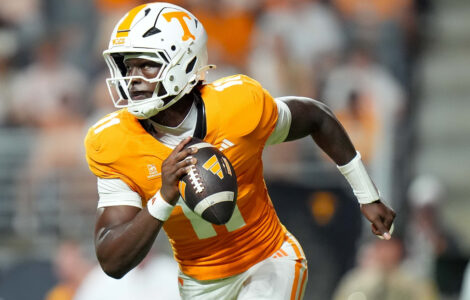 Brandon throws for a TD, runs for another to lead No. 15 Tennessee over Kennesaw State 42-9